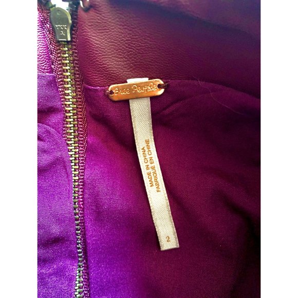 Free People Faux Leather Skirt - Picture 3 of 6